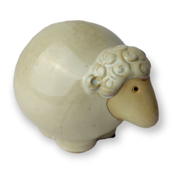 Shudehill Giftware Ceramic Sheep Lamb Decoration 4 inch (Whimsical Farmhouse) - Picture 3 of 7